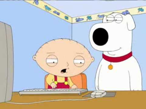 Stewie Grossed Out