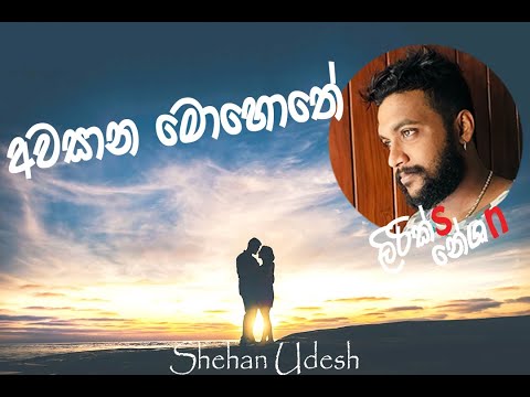 awasana mohethe (අවසාන මොහොතේ) - Shehan Udesh [Lyrics video]