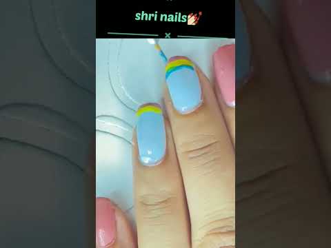 #blackpink #nailart #rainbownailsideas #nailinspiration #hashtag #youtubeshorts #nailarttutorial 💅🏻