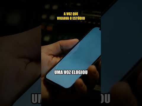 A voz que vigiava o estúdio #shorts