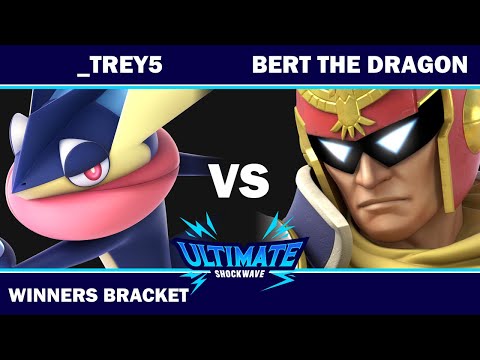 USW 136 - Winners Bracket - DRiP | _trey5 (Greninja) VS OS | Bert the Dragon (Captain Falcon) - SSBU