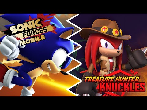 Sonic Forces (Mobile) - Treasure Hunter Knuckles Gameplay | Treasure Rivals Event - Hat vs. Bat
