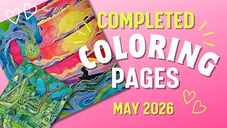 Completed Coloring Pages - May 2026