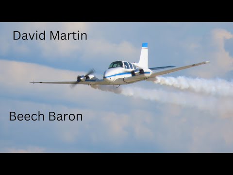 David Martin Beech 95-A55 baron EAA 2022