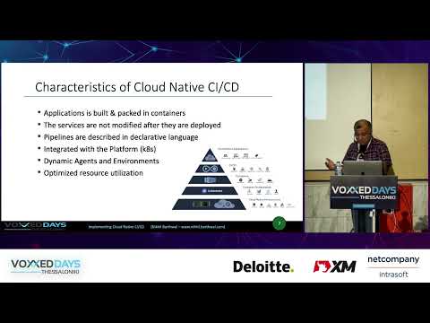 Voxxed Days Thessaloniki 2023 - Implementing Cloud Native CI/CD by Nikhil Barthwal
