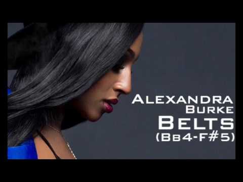 Alexandra Burke Studio Belts (Bb4-F#5)