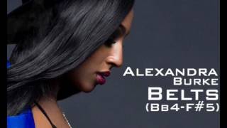 Alexandra Burke Studio Belts (Bb4-F#5)