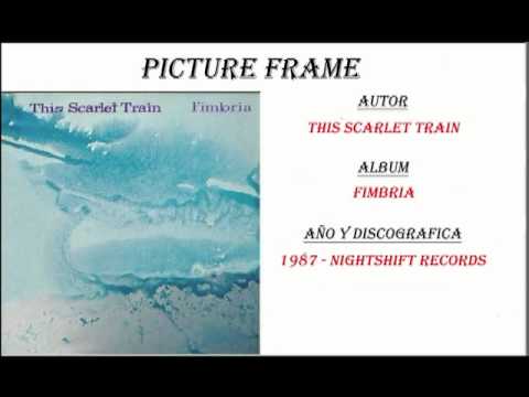This Scarlet Train - Picture Frame