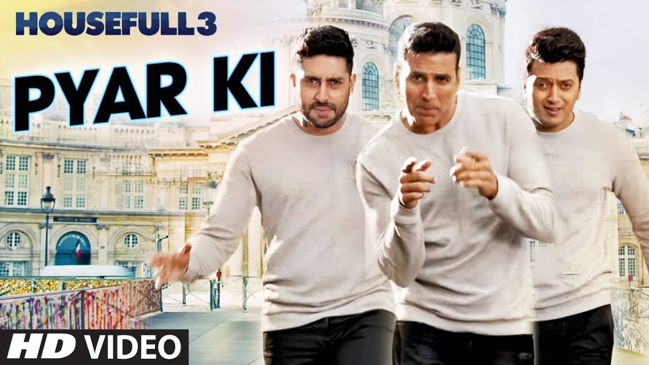 Pyar Ki Maa Ki Lyrics  | Housefull 3 | Akshay Kumar, Abhishek Bachchan | Anmol Malik, Divya Kumar | Sharib Sabri, Toshi Sabri