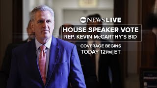 LIVE: Kevin McCarthy Speaker House Vote -On Day 2, House Adjourns Until 8 PM ET