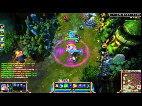 Sona and Tristana Vs Miss Fortune and Lulu, Peels and PAIN!