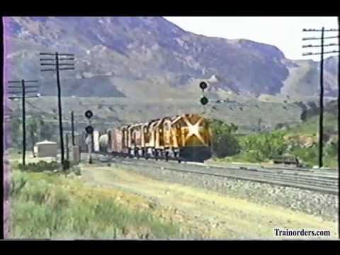 Classic Railroad Series 566 - Santa Fe at Cajon, CA June 30, 1988