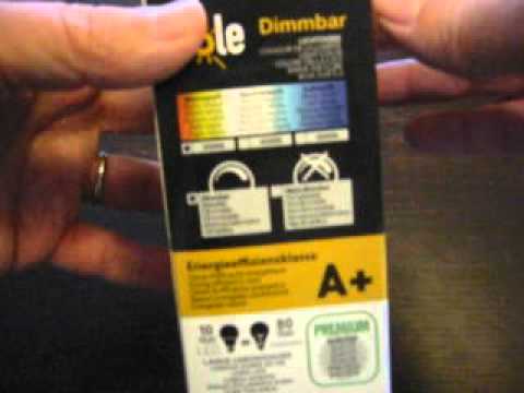 LED E27 A60 10W 230V D p1