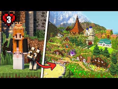 I Built an INTERNATIONAL Hobbit VILLAGE in Hardcore Minecraft | Here's What Happened...