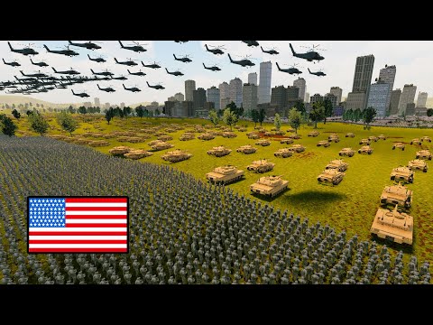 3,000,000 US Army SIEGE Modern City Defenses! - New UEBS 2 Update!