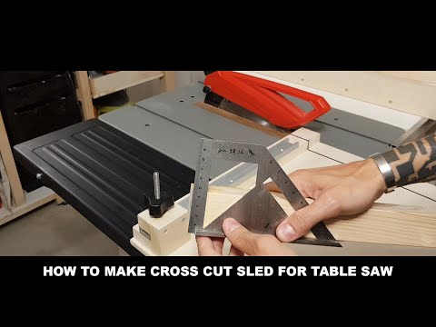 Come realizzare una Slitta per Tagli Trasversali al Banco Sega Einhell TC-TS 2025 U