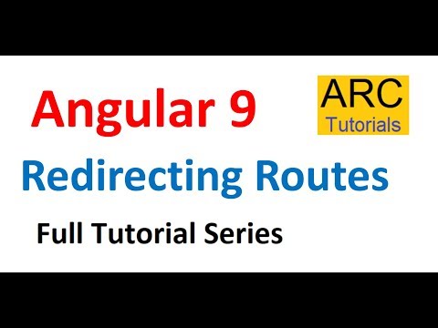 Angular 9 Tutorial For Beginners 35 Redirecting Routes
