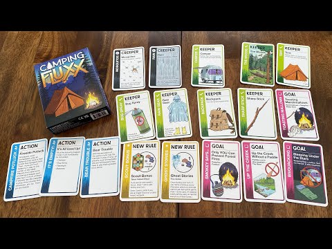 Camping Fluxx - Another Great Thematic Fluxx