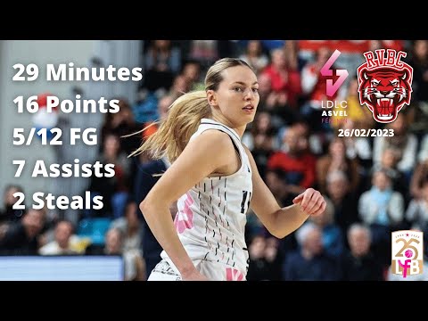 Marine Johannes 16 Points vs Roche Vendée - LFB 2022-23