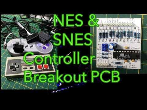 [S]NES Gamepad Breakout Board