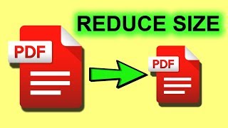 How To Reduce Size PDF file Without Losing Quality - Compress PDF document