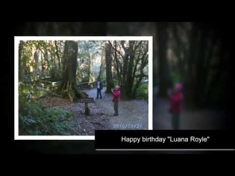 Happy birthday Luana