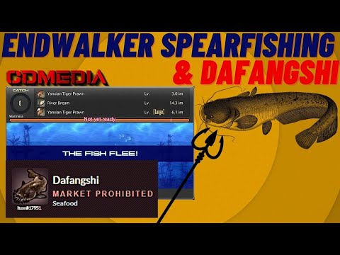 Endwalker Spearfishing & Level 68 FSH Quest Dafangshi FFXIV