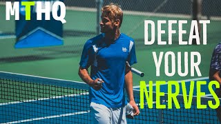 How To Deal With PRE MATCH NERVES and ANXIETY? - Improving Tennis Mental Toughness