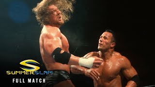 Download lagu FULL MATCH: The Rock vs. Triple H vs. Kurt Angle | WWE Title Triple Threat Match: SummerSlam 2000 mp3