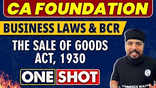 The Sale Of Goods Act 1930 in One Shot  CA Foundat