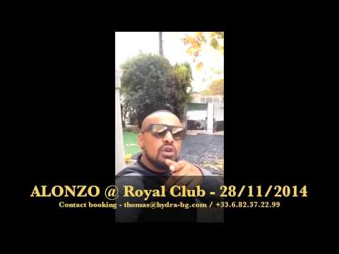 ALONZO @ Royal Club (Belgique) 28/11/2014 - Hydra Booking Group