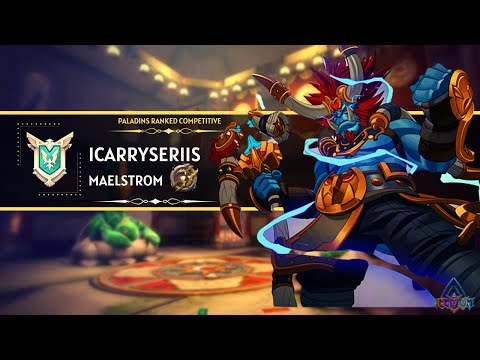 28 Kills Finally Grohk Feels So Good IcarrySeriis (Master) Paladins Ranked Competitive