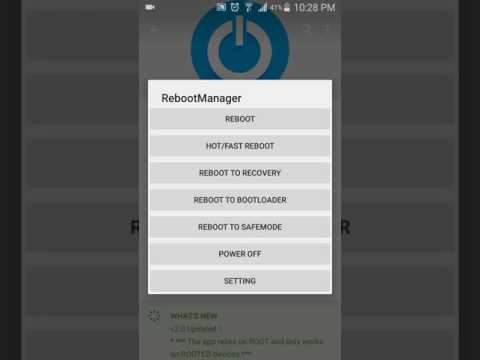 How to automatically restart Android in Recovery Mode Downloading Mode Fastboot
