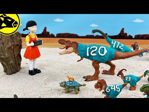 Squid Game Jurassic World Parody
