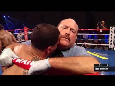 Ann Wolfe corner advice to James Kirkland: "FUCK THAT THIS YOUR DESTINY NIGGA" (vs. Glen Tapia)