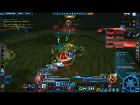 SWTOR Dread Palace Operation - Dread Council Hard Mode (Sentinel PoV) HD