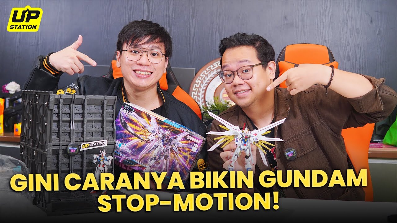  Bikin Stop-Motion Gundam Itu Gampang! Ft. ‪@gundamstopmotionbuild‬