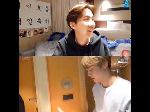 J-hope 생일 J-hope birthday vlive vs bomb