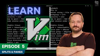 Learn How to Use the Vim Text Editor (Episode 5) - Splitting your Vim Window