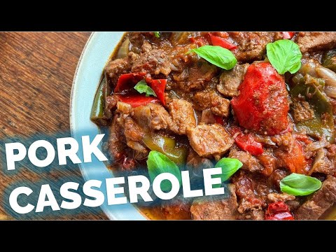 Easy & Delicious One-Pot Mediterranean Pork Casserole