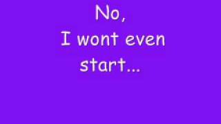 David Choi - Won&#39;t Even Start(Lyrics!)
