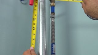 How to Install a BrassCraft® PEX x FIP Water Heater Connector
