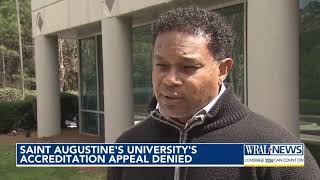 Saint Augustine's accreditation denied