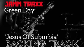 Green Day -Jesus Of Suburbia Backing Track - (Drums &amp; Bass with Synth)