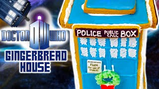 DR WHO TARDIS GINGERBREAD HOUSE - NERDY NUMMIES