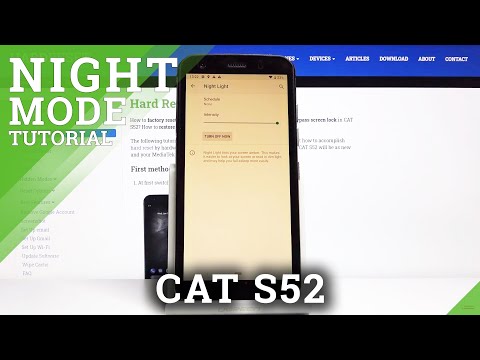How to Activate Night Mode in CAT S52 – Eye Protection Mode
