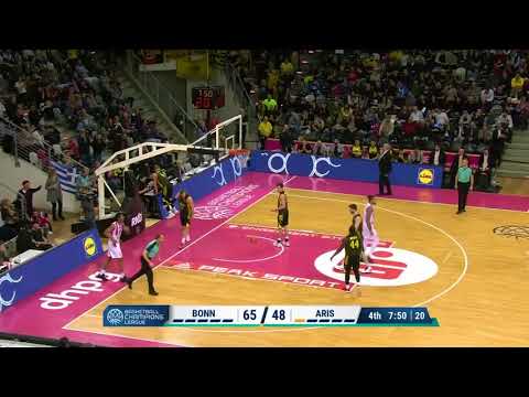 Telekom Baskets Bonn Highlights vs  Aris