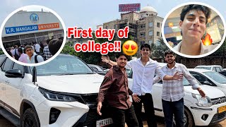 Finally My First Day Of College😍
