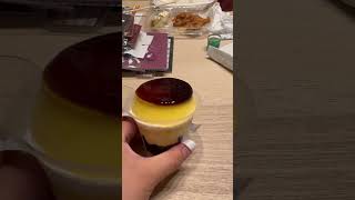 MatteTCG Food Review #99 7-11 japan Pudding cup #food #review #japan #pudding #conbini #shorts