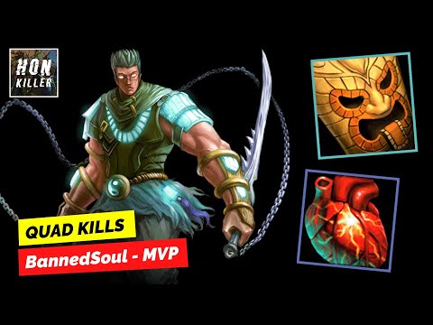 HoN Berzerker INSANITARIUS with BEHEMOTH'S HEART - MVP